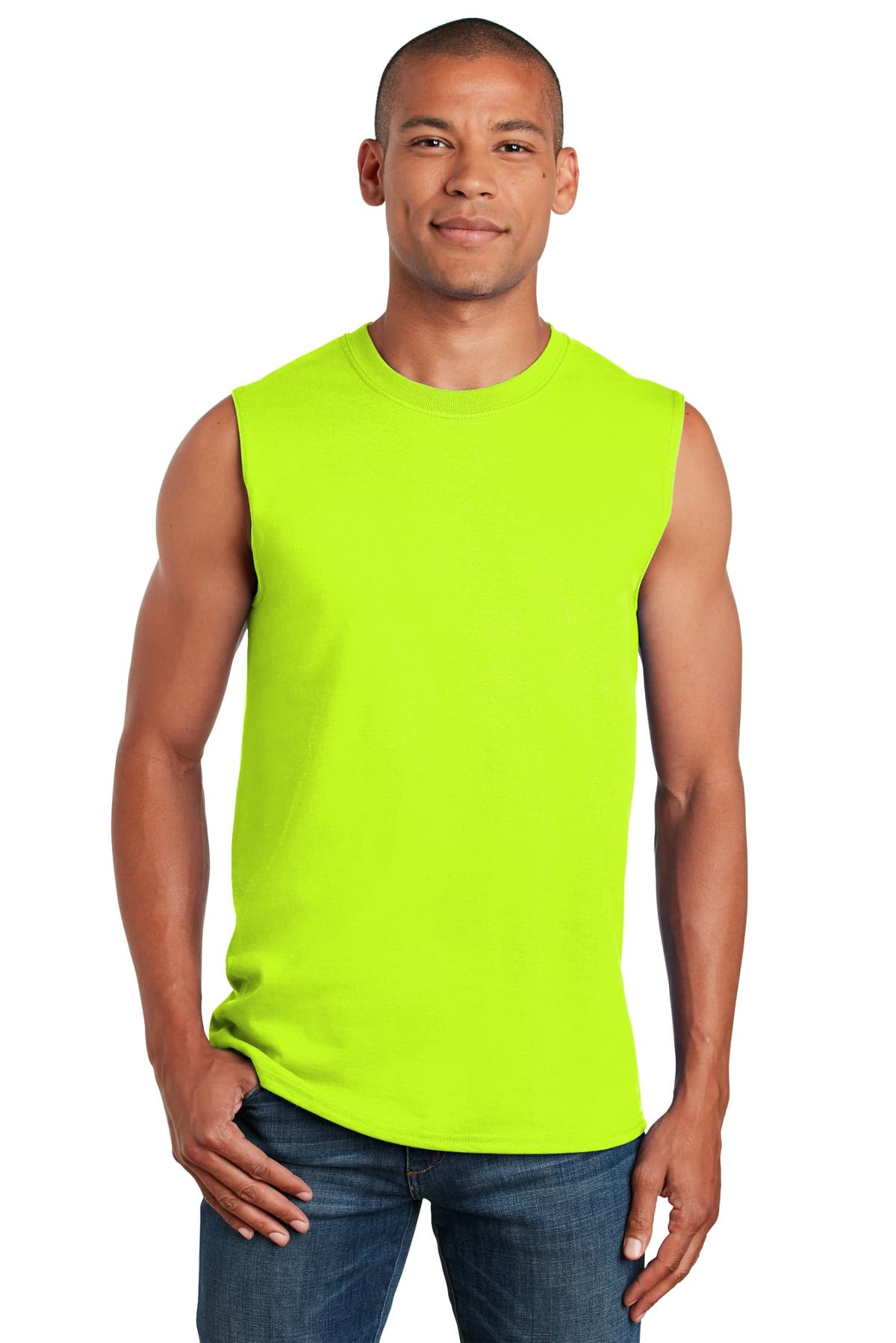 Gildan - Ultra Cotton Sleeveless T-Shirt.  2700