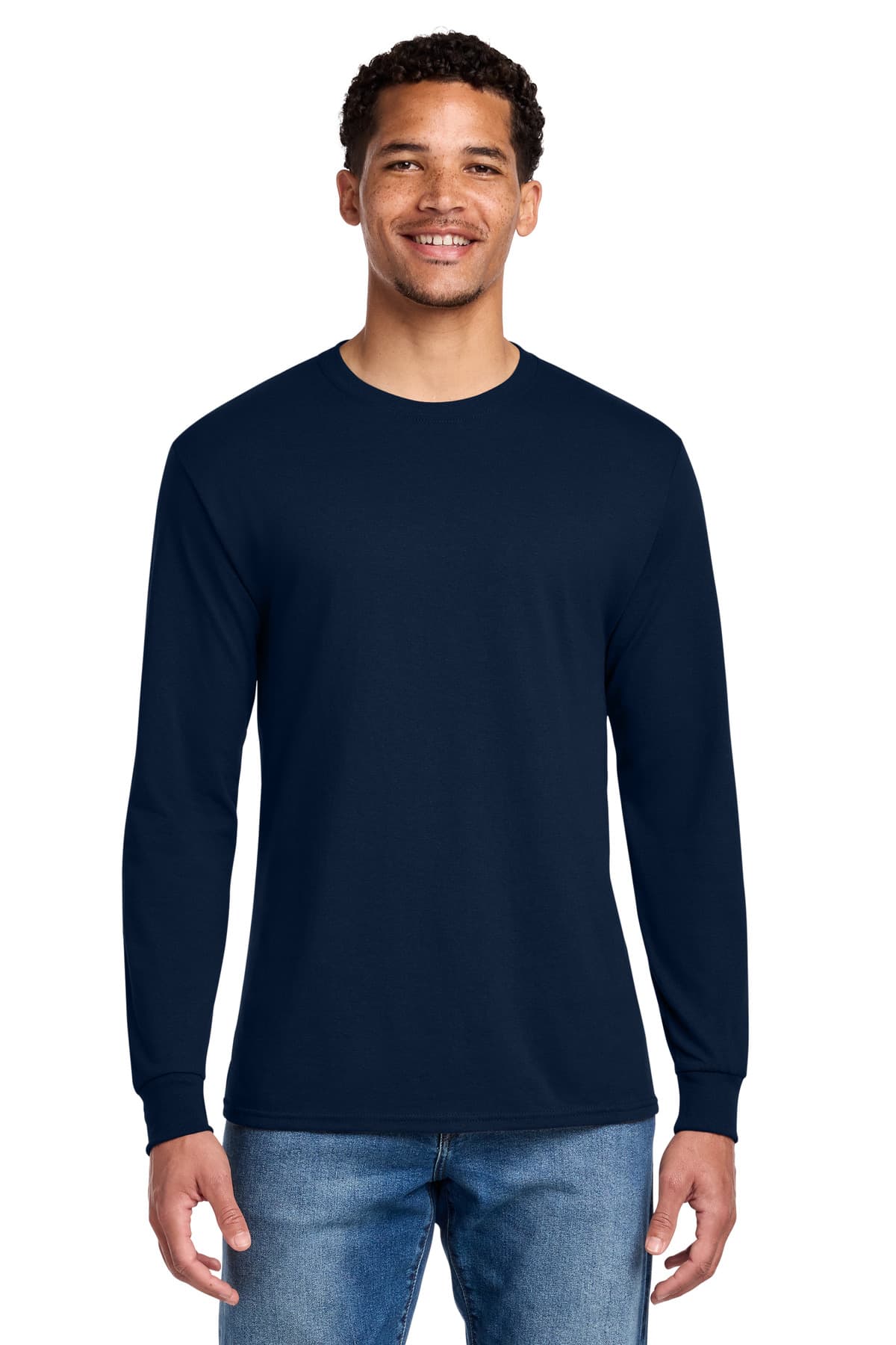 Jerzees - Dri-Power 50/50 Cotton/Poly Long Sleeve T-Shirt.  29LS