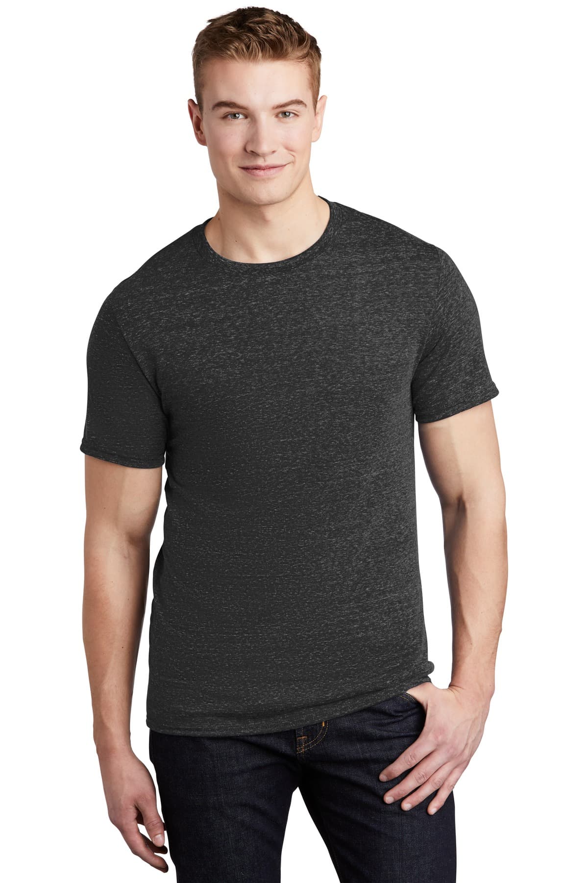 DISCONTINUED Jerzees  Snow Heather Jersey T-Shirt 88M