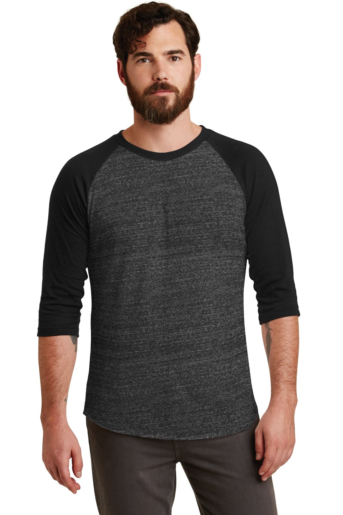 DISCONTINUED Alternative Eco-Jersey Baseball T-Shirt. AA2089