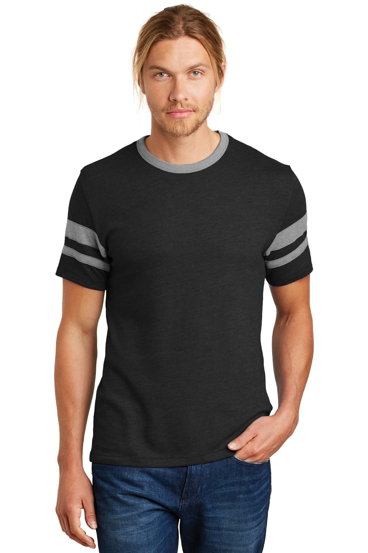 DISCONTINUED Alternative Sideline Vintage 50/50 Tee. AA5055