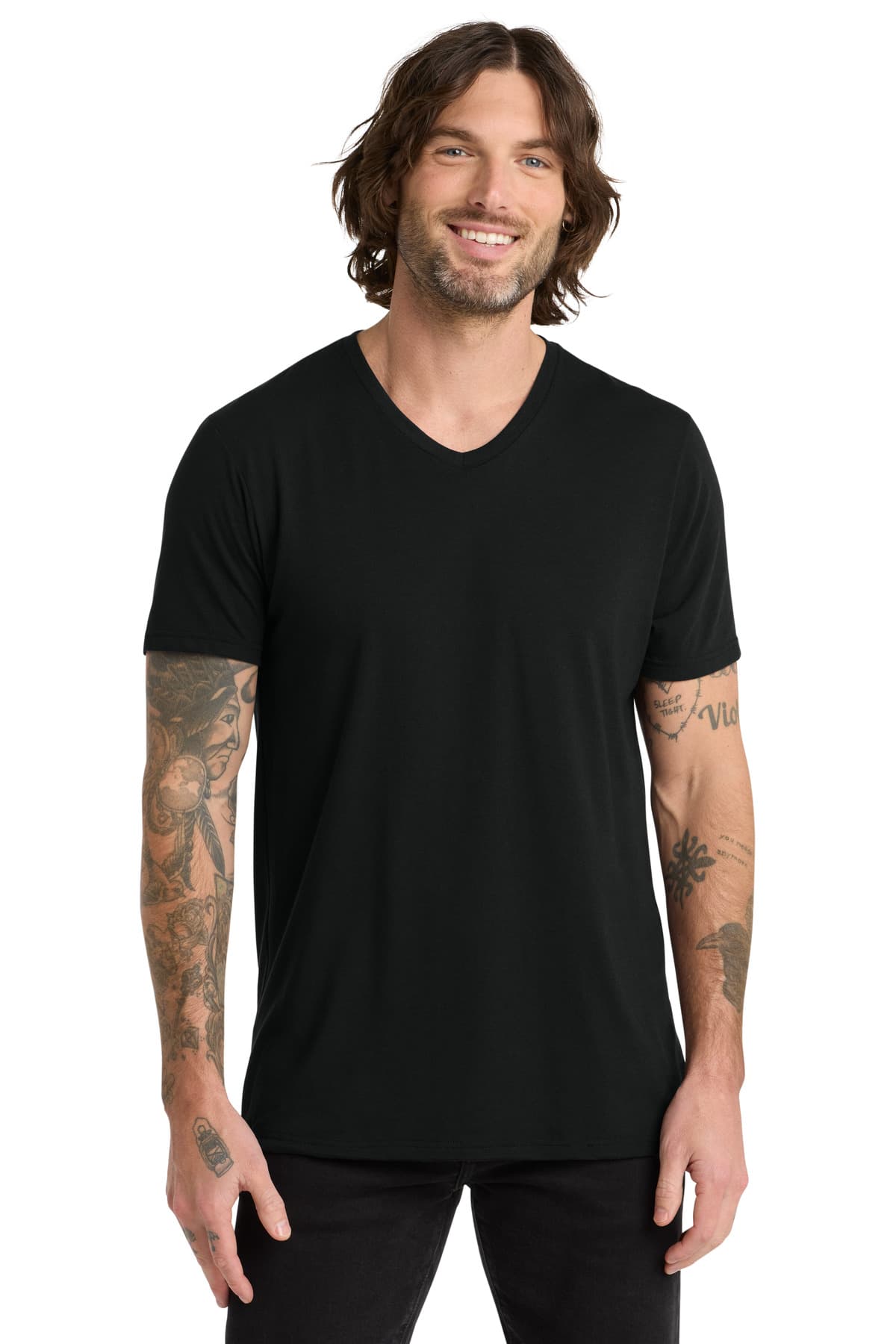 Allmade  Unisex Tri-Blend V-Neck Tee AL2014