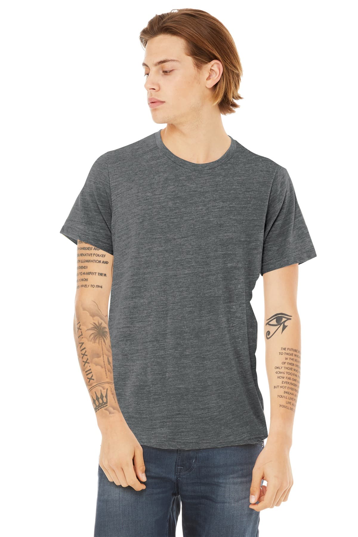 BELLA+CANVAS  Unisex Poly-Cotton Short Sleeve Tee. BC3650