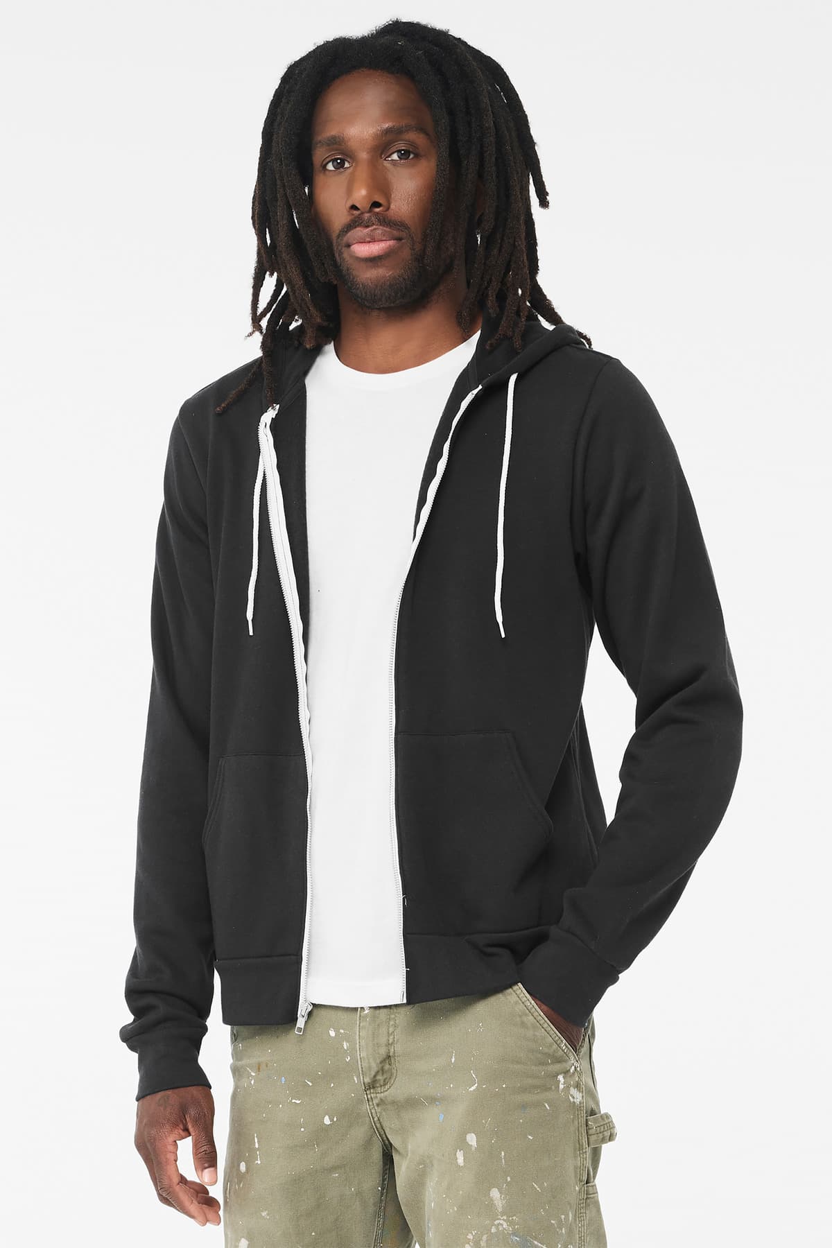 BELLA+CANVAS  Unisex Sponge Fleece Full-Zip Hoodie. BC3739