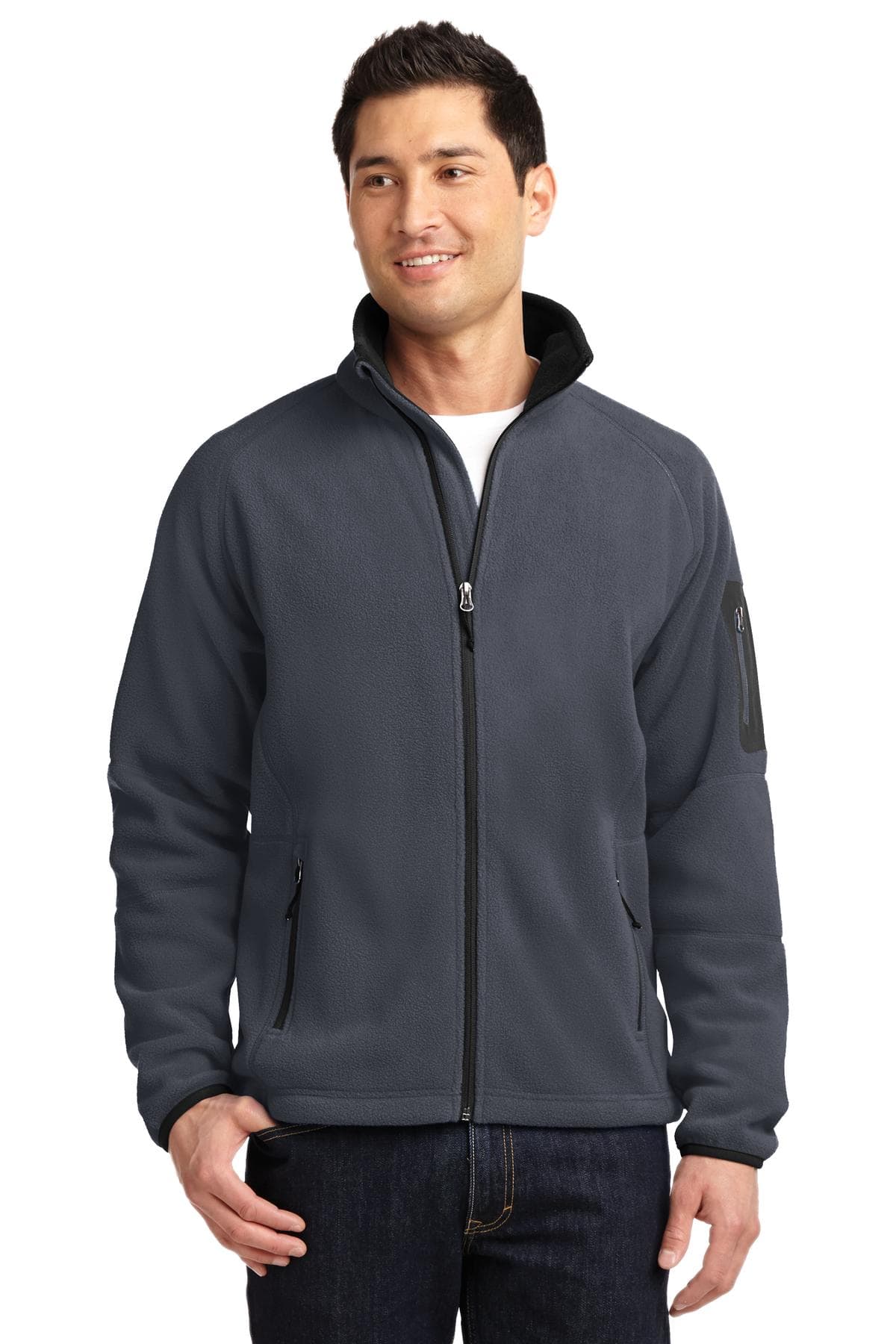 DISCONTINUED Port Authority Enhanced Value Fleece Full-Zip Jacket. F229
