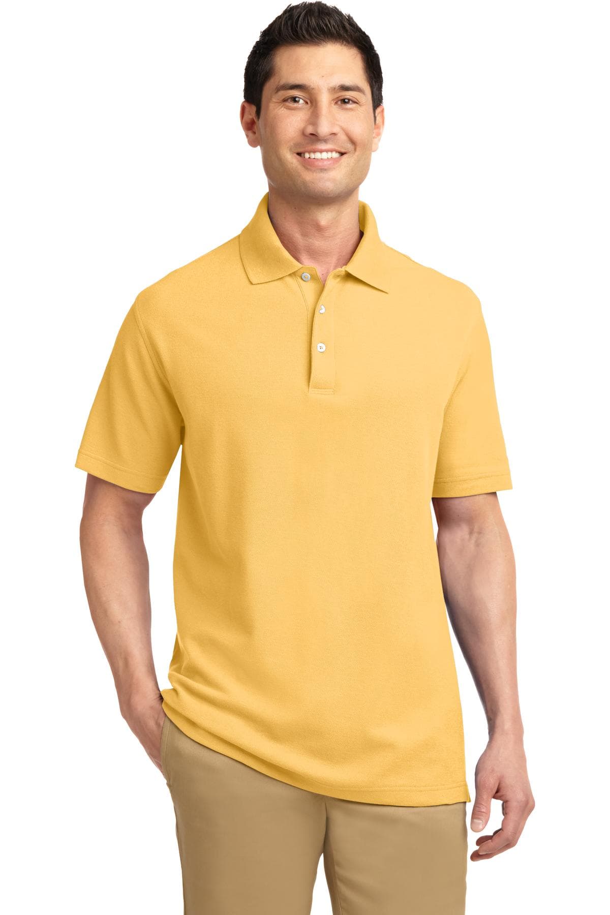DISCONTINUED Port Authority EZCotton Pique Polo. K800