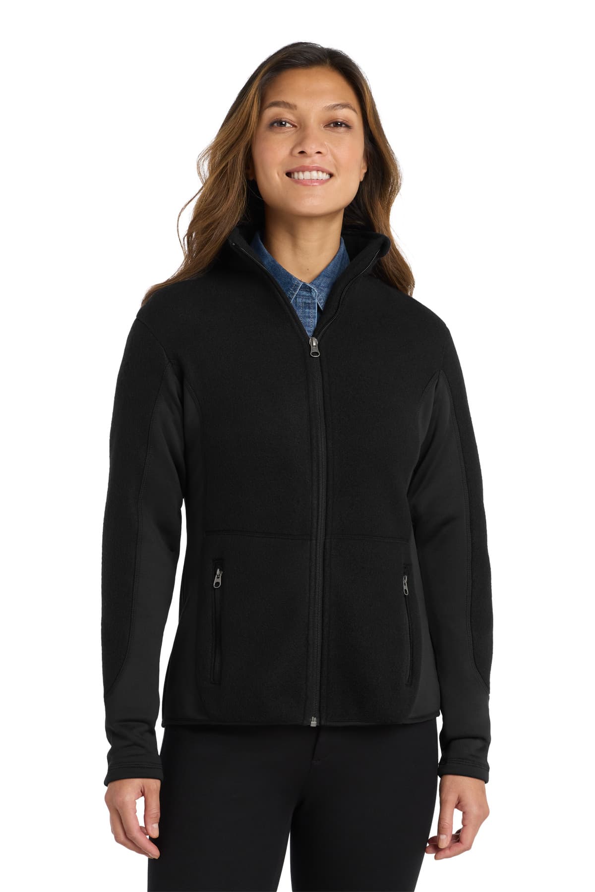 DISCONTINUED Port Authority Women's R-Tek Pro Fleece Full-Zip Jacket. L227
