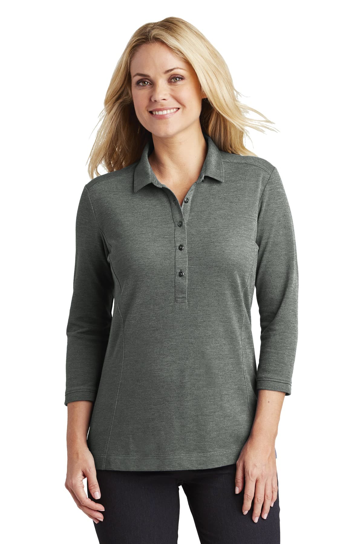 DISCONTINUED Port Authority Ladies Coastal Cotton Blend Polo. LK581
