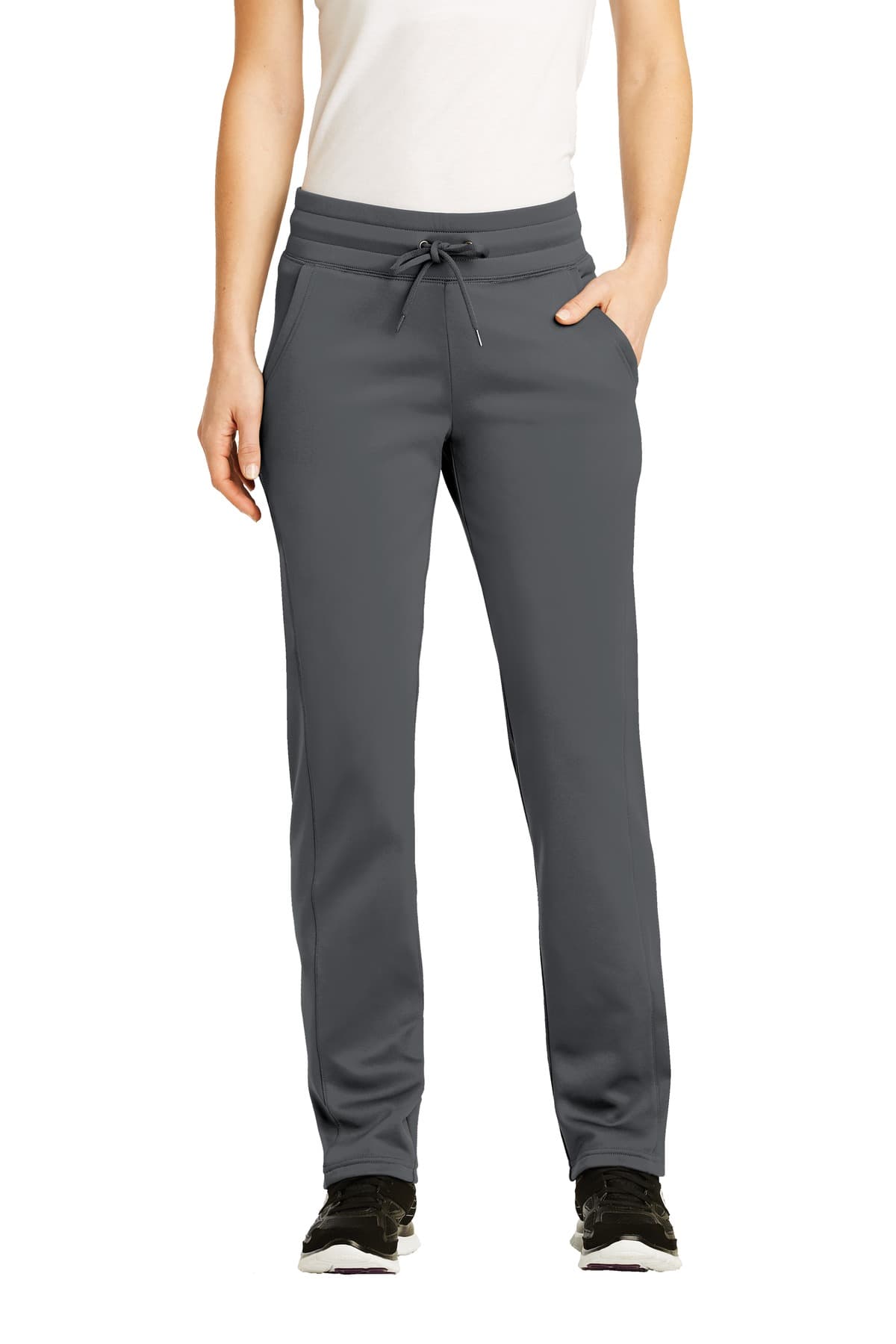 DISCONTINUED Sport-Tek Ladies Sport-Wick Fleece Pant. LST237