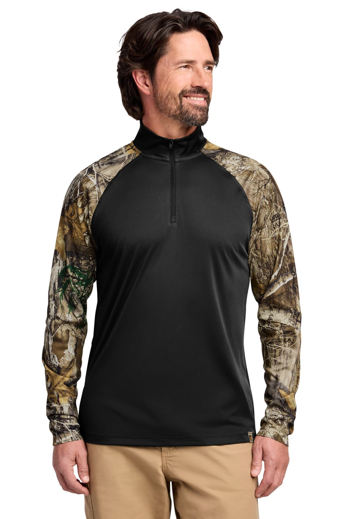 Russell Outdoors Realtree Colorblock Performance 1/4-Zip RU152