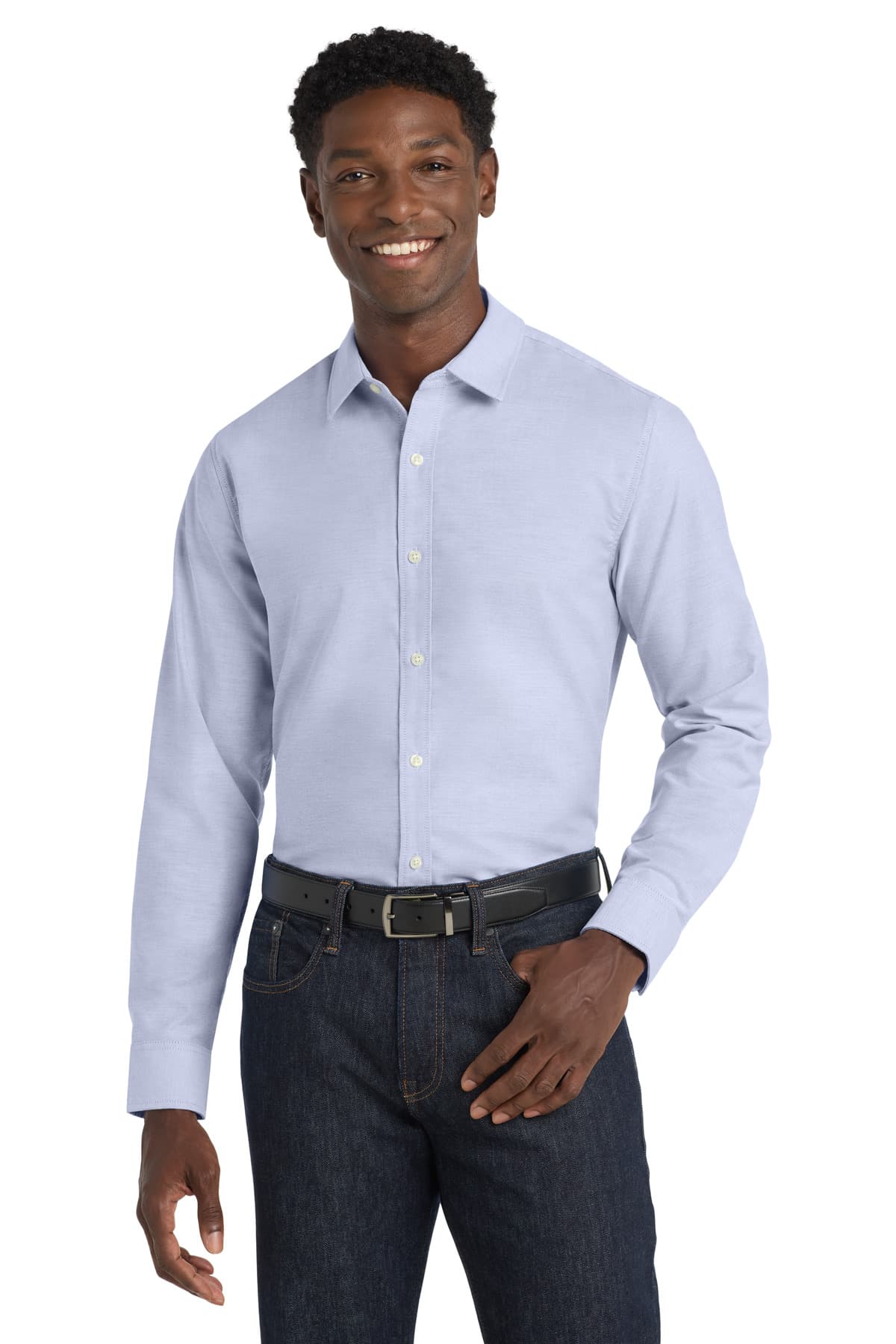 DISCONTINUED Port Authority  Slim Fit SuperPro  Oxford Shirt. S661