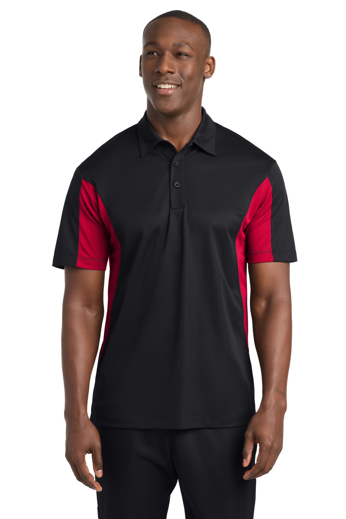 Sport-Tek Side Blocked Micropique Sport-Wick Polo. ST655