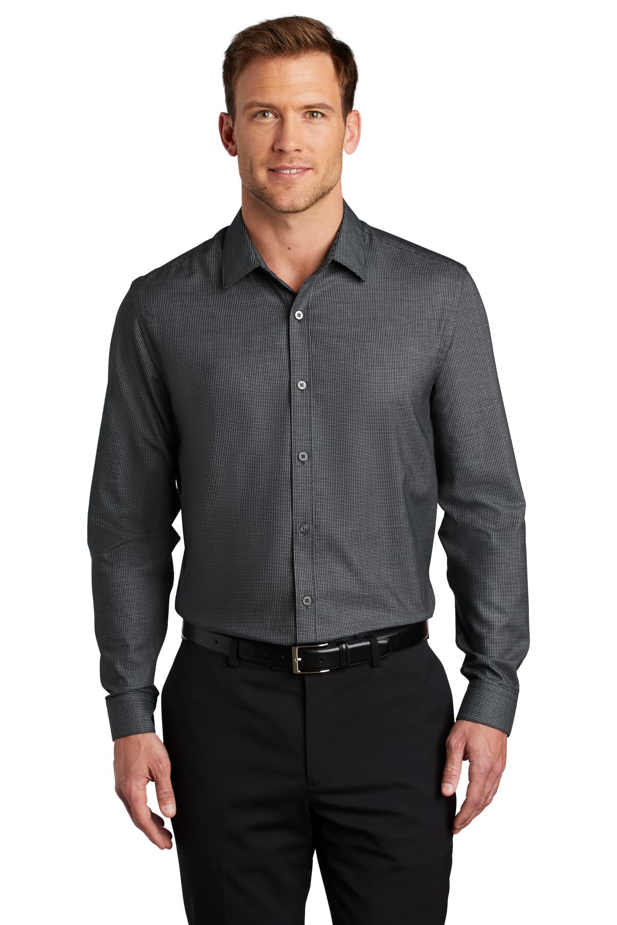 DISCONTINUED Port Authority  Pincheck Easy Care Shirt W645