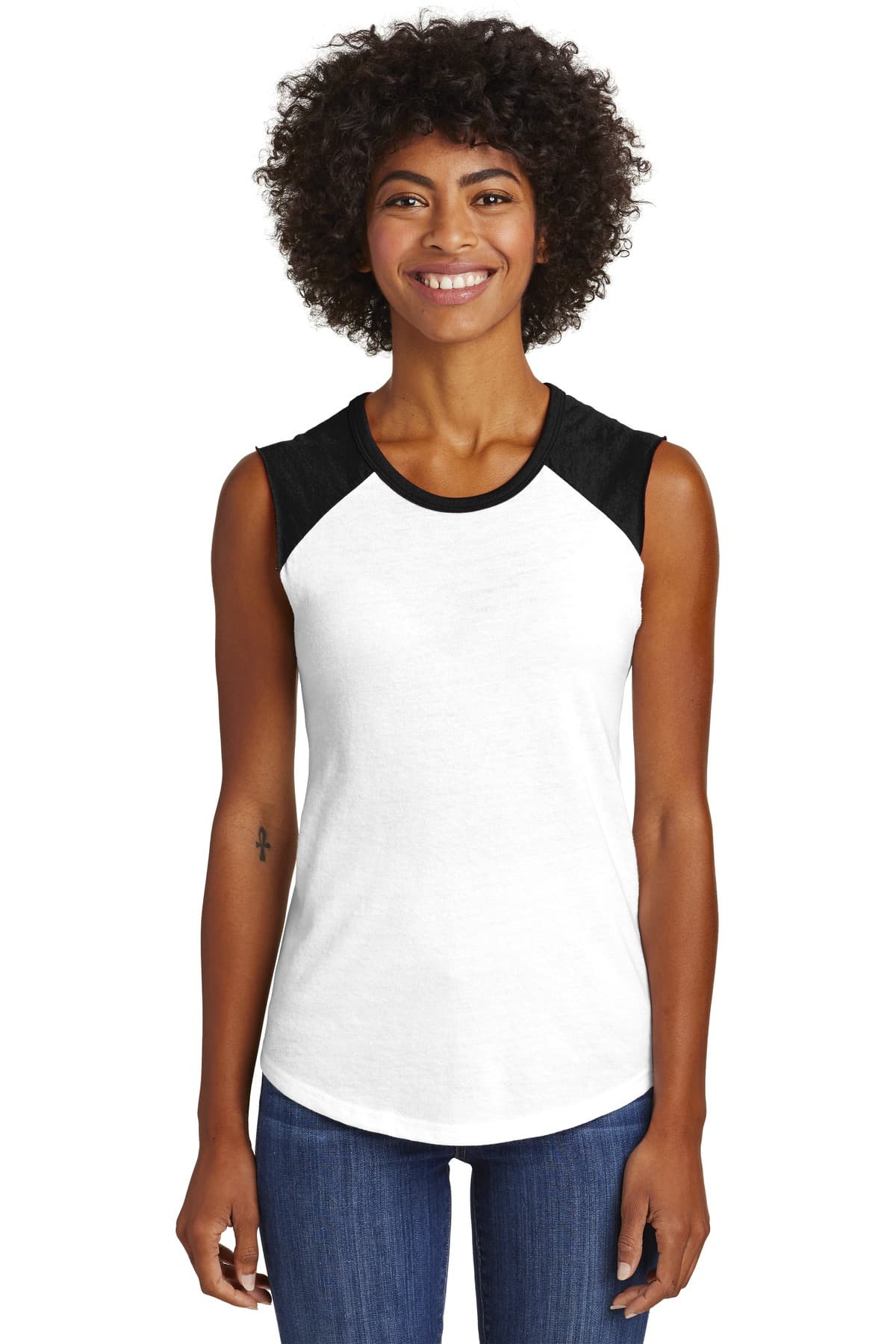 DISCONTINUED Alternative Women's Team Player Vintage 50/50 Tee. AA5104