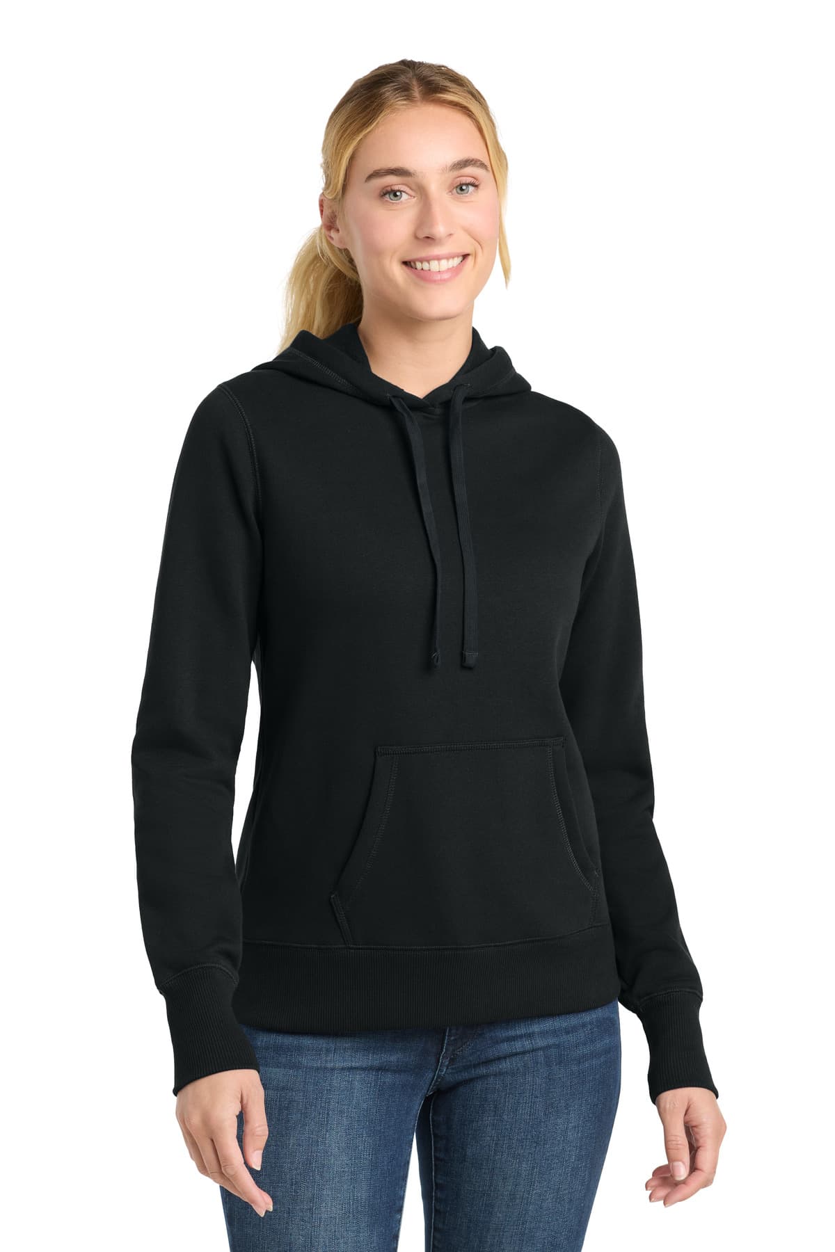 Sport-Tek Women's Pullover Hooded Sweatshirt. LST254