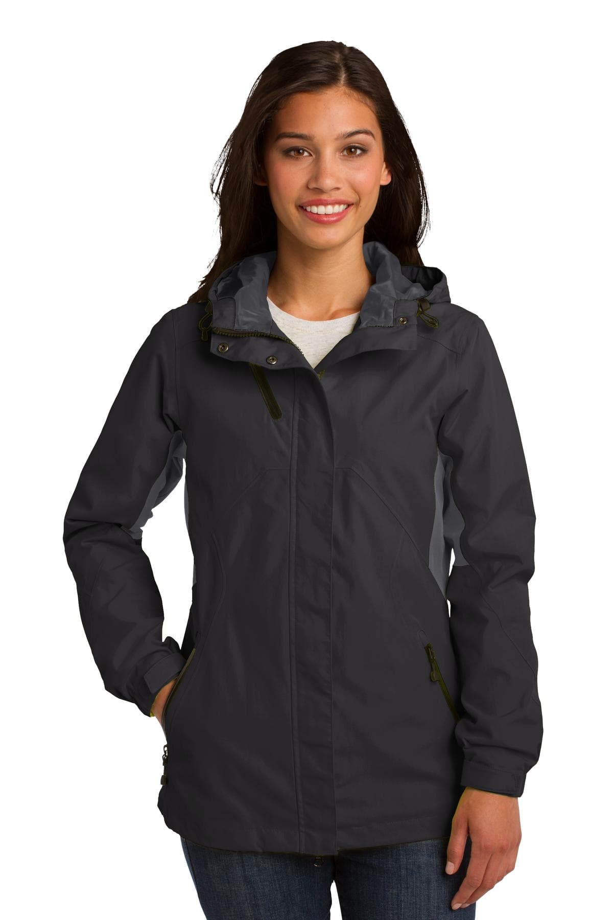 DISCONTINUED Port Authority Ladies Cascade Waterproof Jacket. L322