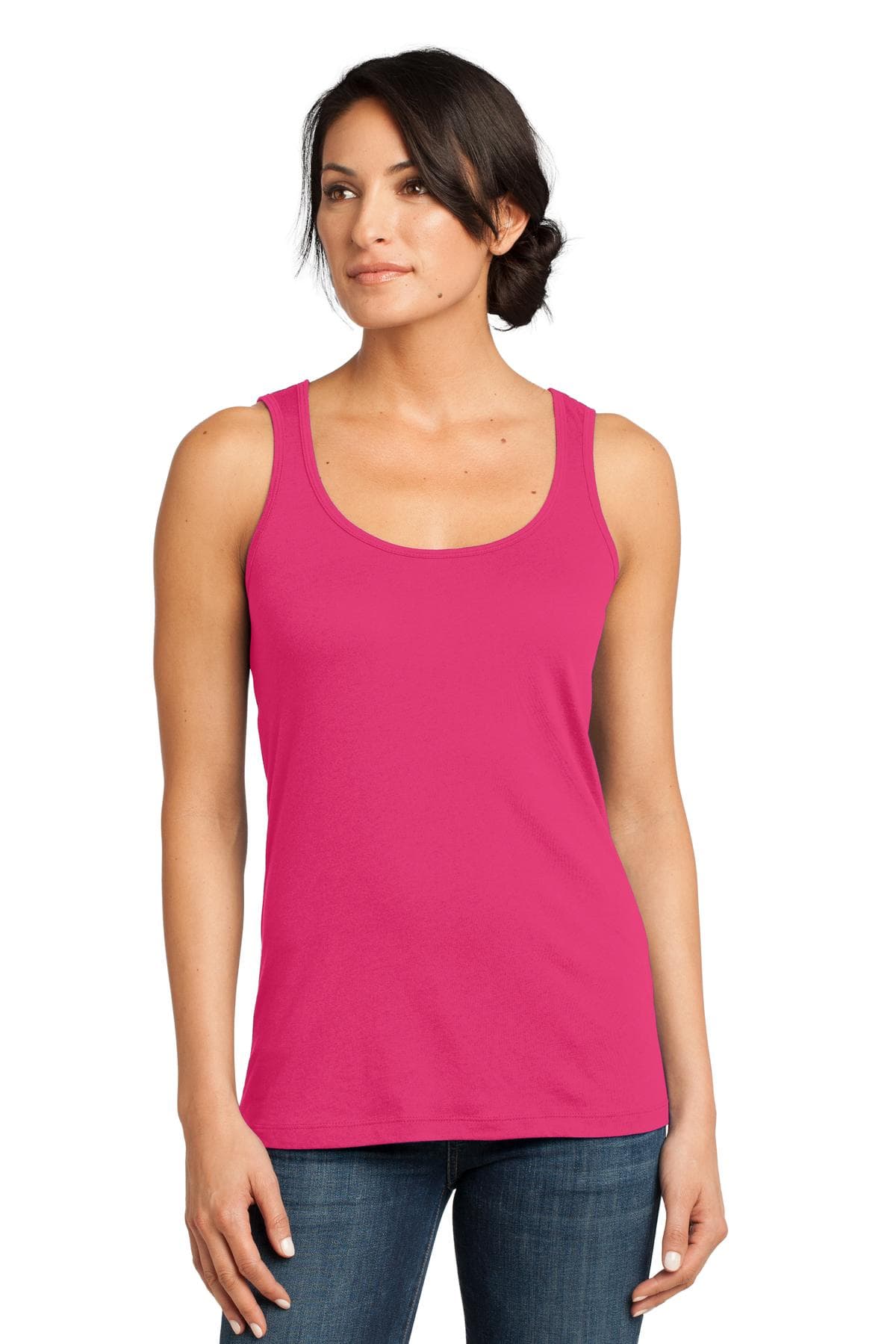 DISCONTINUED District Made - Ladies Modal Blend Tank DM481