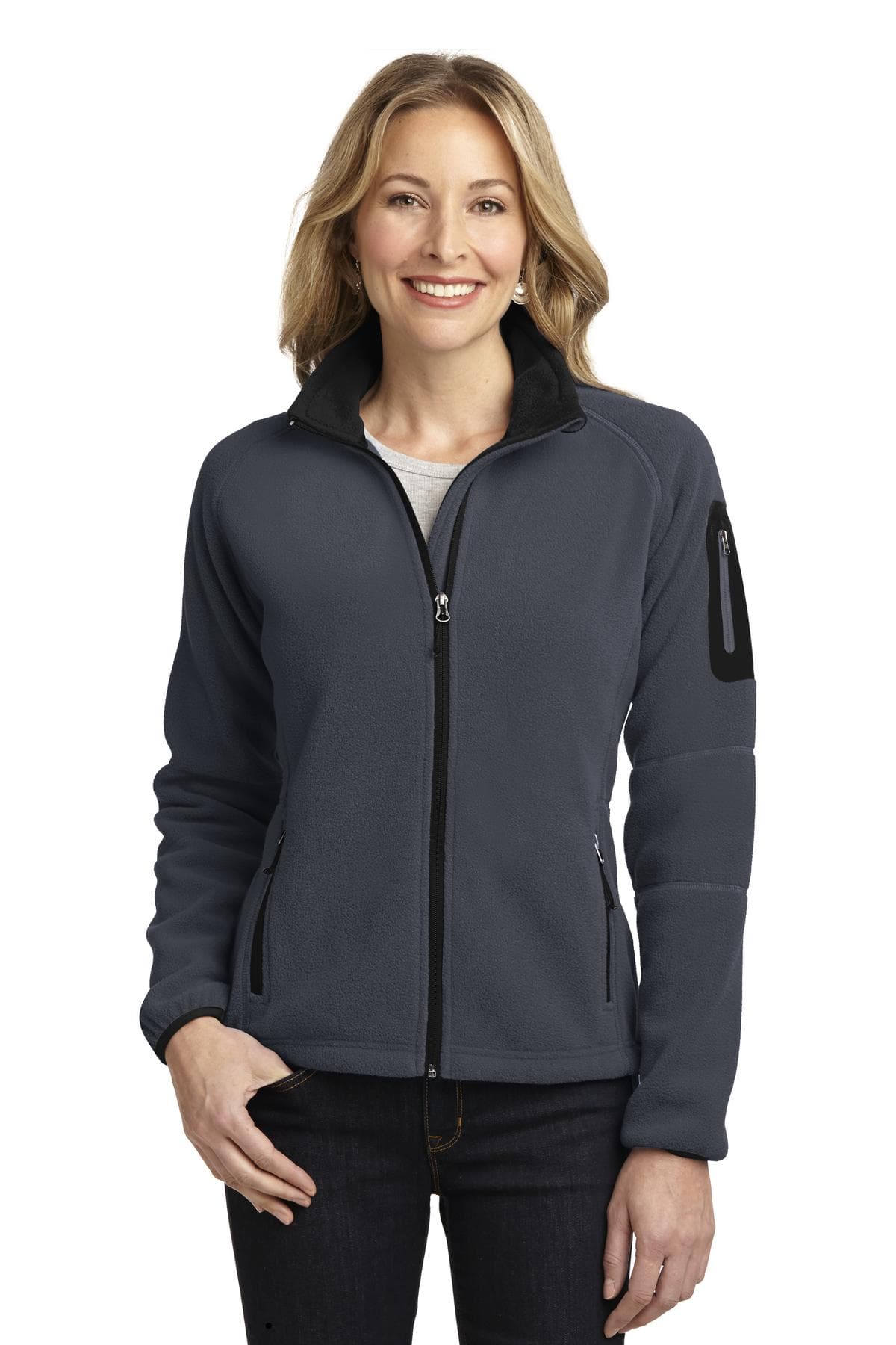 DISCONTINUED Port Authority Ladies Enhanced Value Fleece Full-Zip Jacket. L229