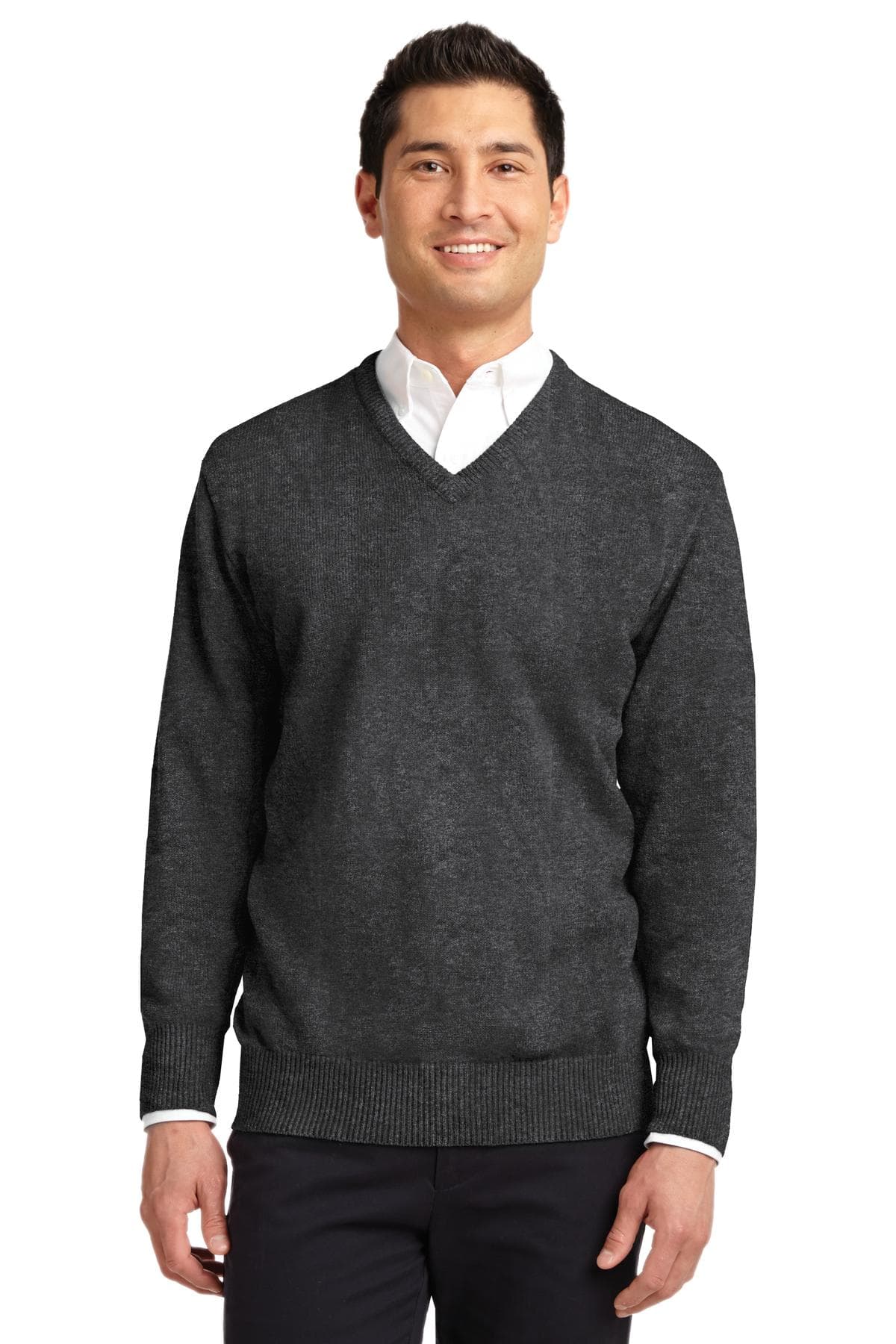 DISCONTINUED Port Authority Value V-Neck Sweater. SW300
