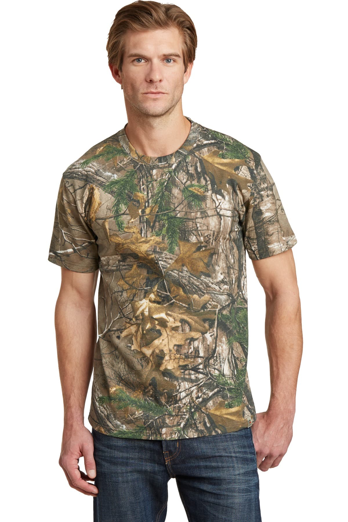 DISCONTINUED Russell Outdoors - Realtree Explorer 100% Cotton T-Shirt. NP0021R