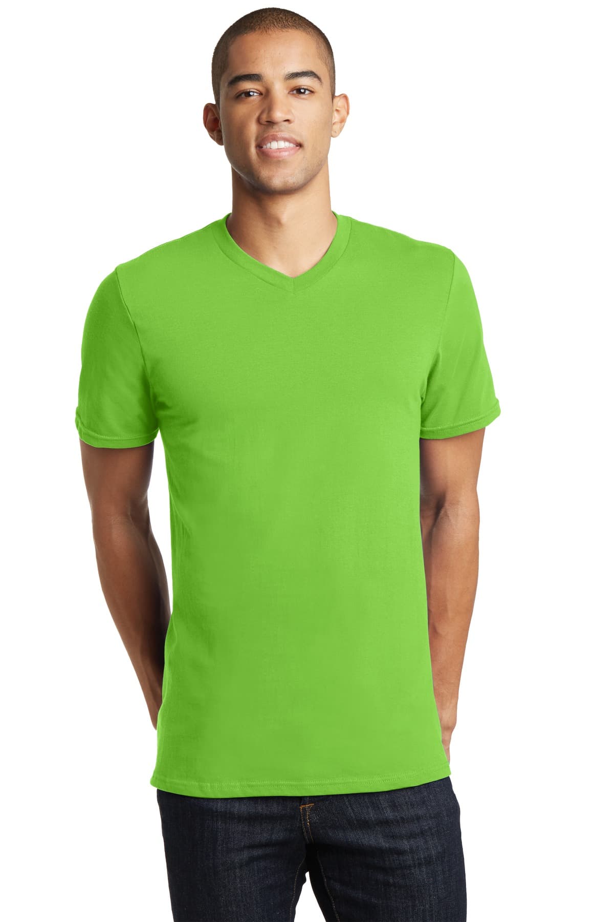 DISCONTINUED District - Young Mens The Concert Tee V-Neck DT5500