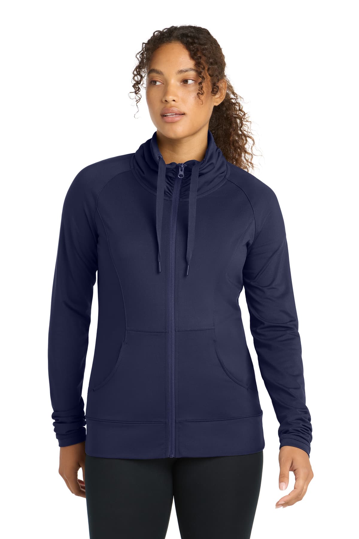 Sport-Tek Women's Sport-Wick Stretch Full-Zip Jacket. LST852