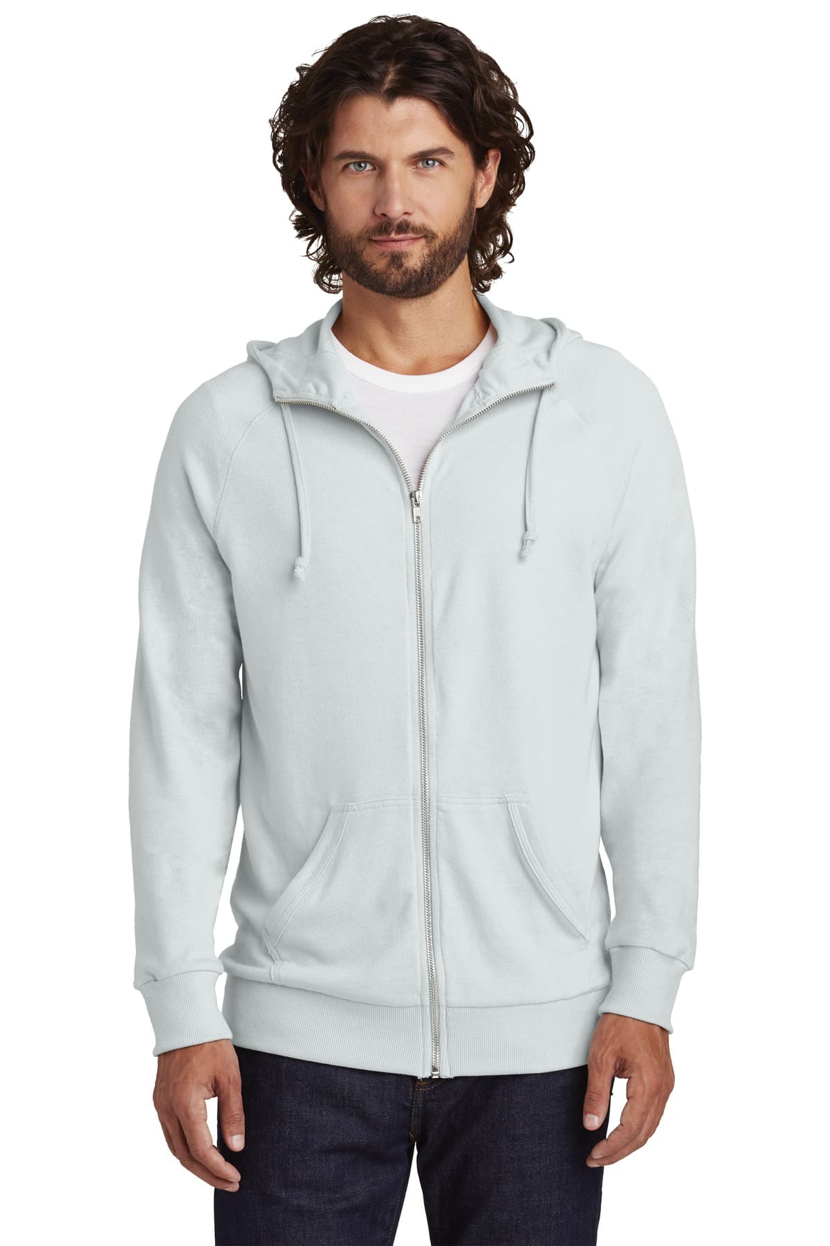 DISCONTINUED Alternative Vintage Heavy Knit Weekender Zip Hoodie. AA7601