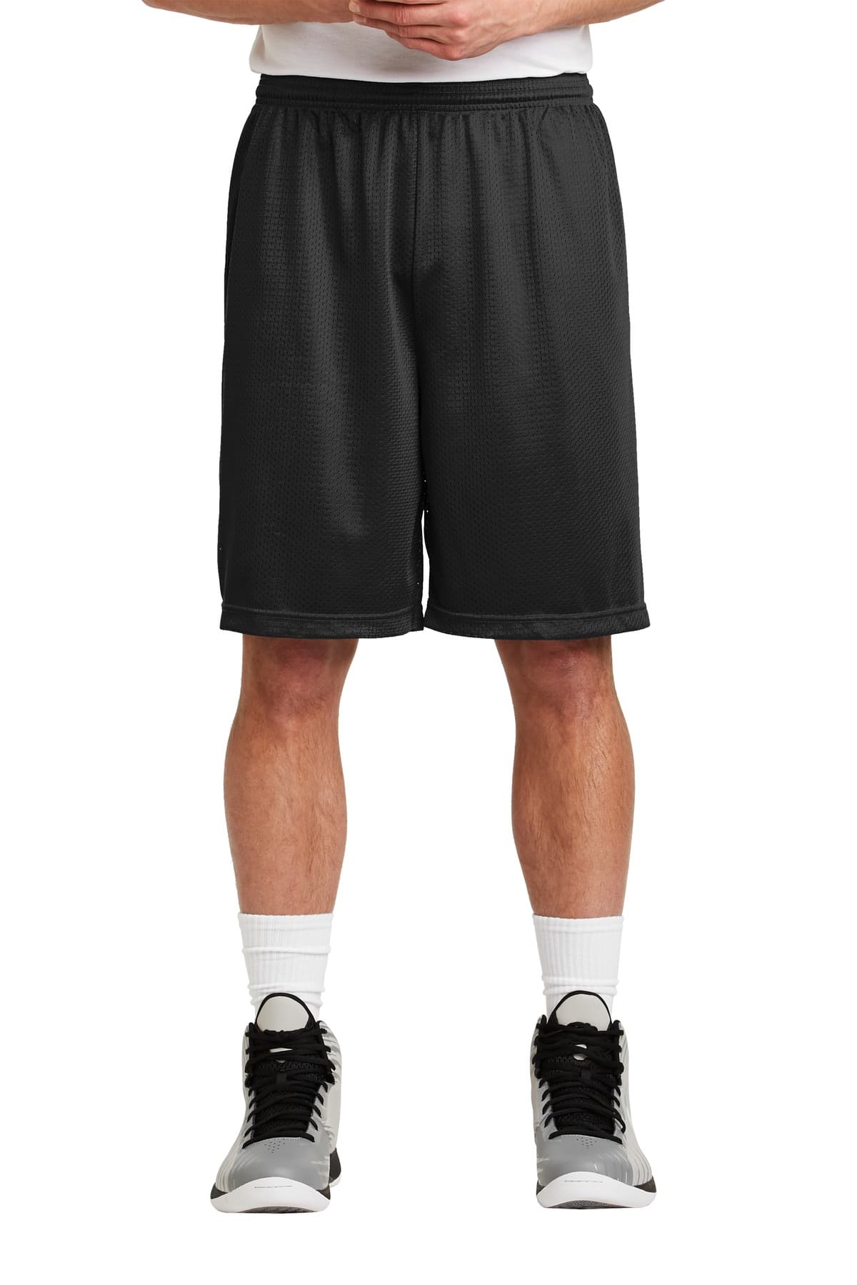 DISCONTINUED Sport-Tek Long PosiCharge Classic Mesh Short. ST515