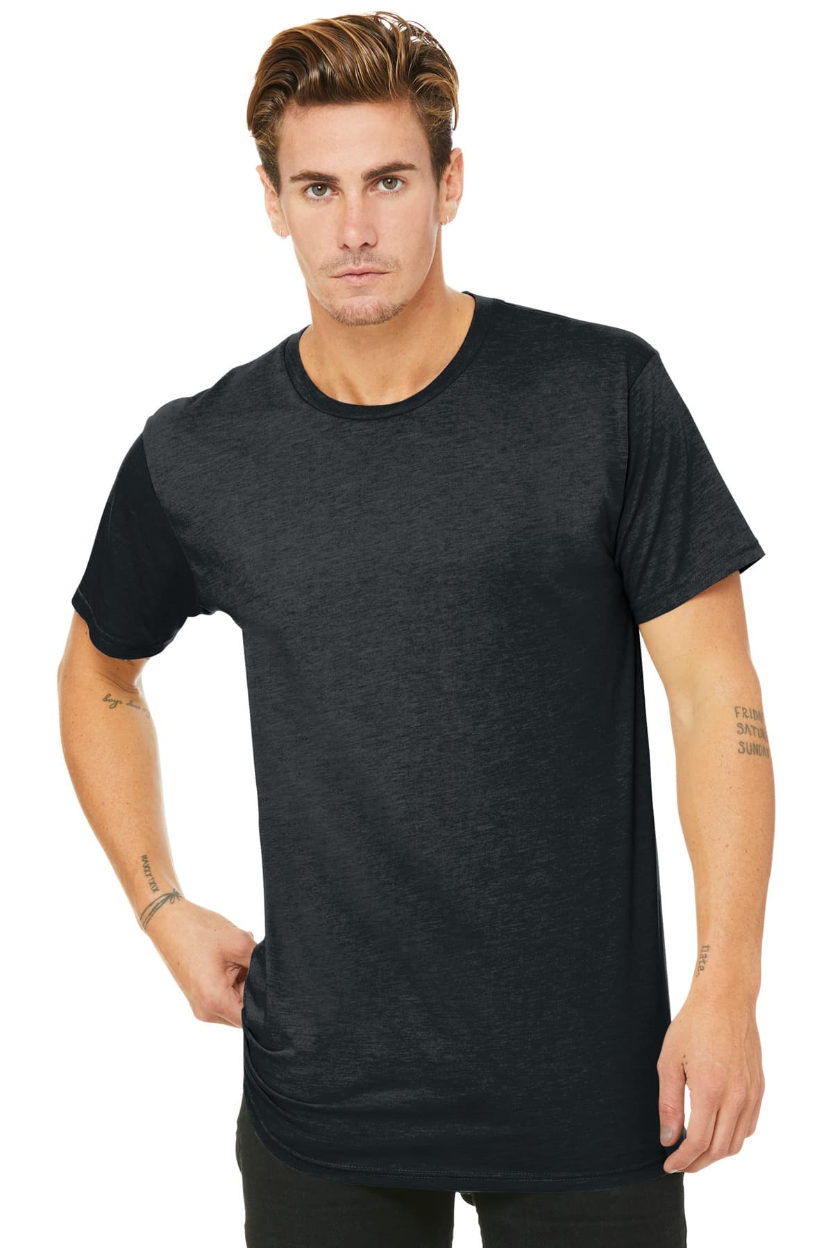 DISCONTINUED BELLA+CANVAS  Men's Long Body Urban Tee. BC3006