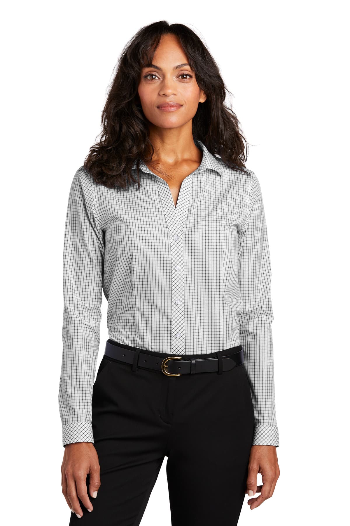 DISCONTINUED Red House  Ladies Open Ground Check Non-Iron Shirt RH86