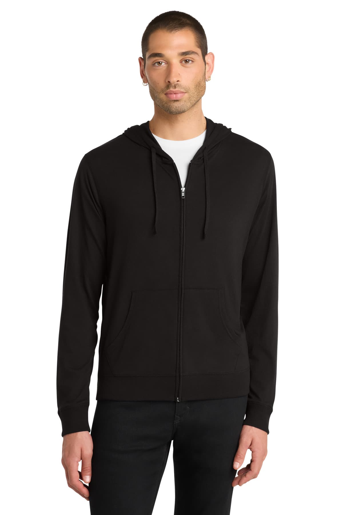 District Jersey Full-Zip Hoodie. DT1100