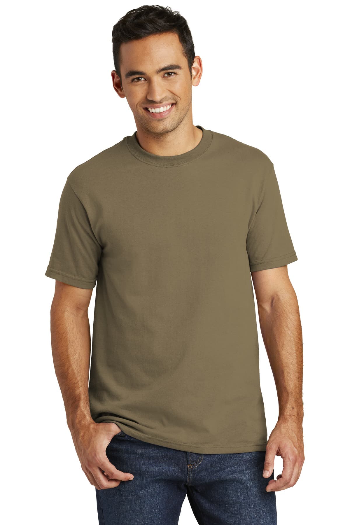 DISCONTINUED Port & Company - All-American Tee. USA100