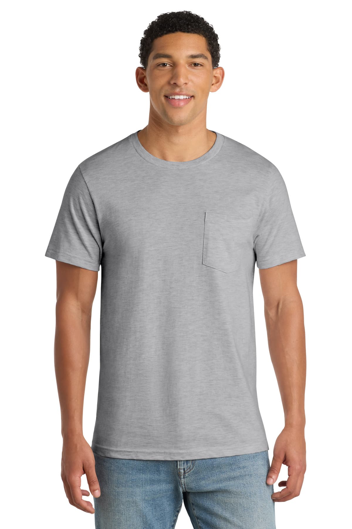 DISCONTINUED Port & Co Bouncer Pocket Tee PC600P