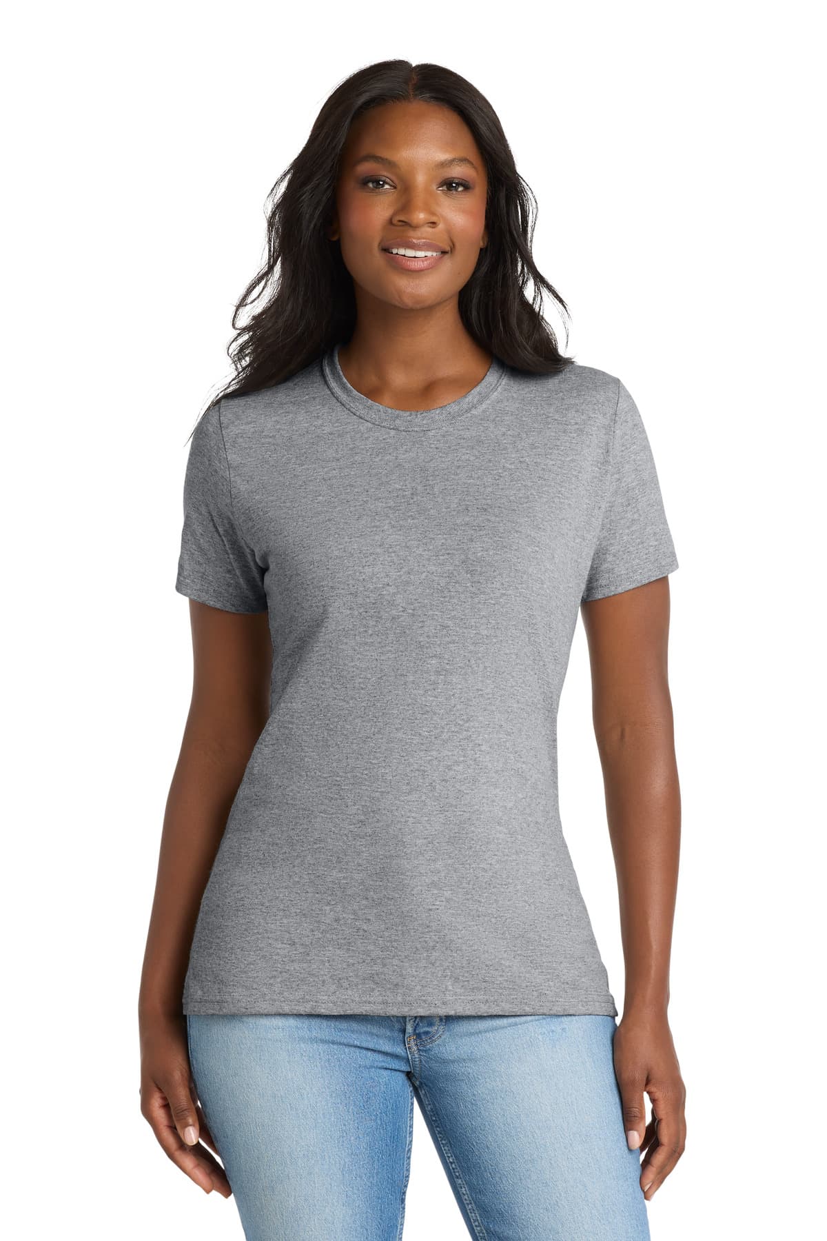 Port & Co Women's Core Blend Tee. LPC55