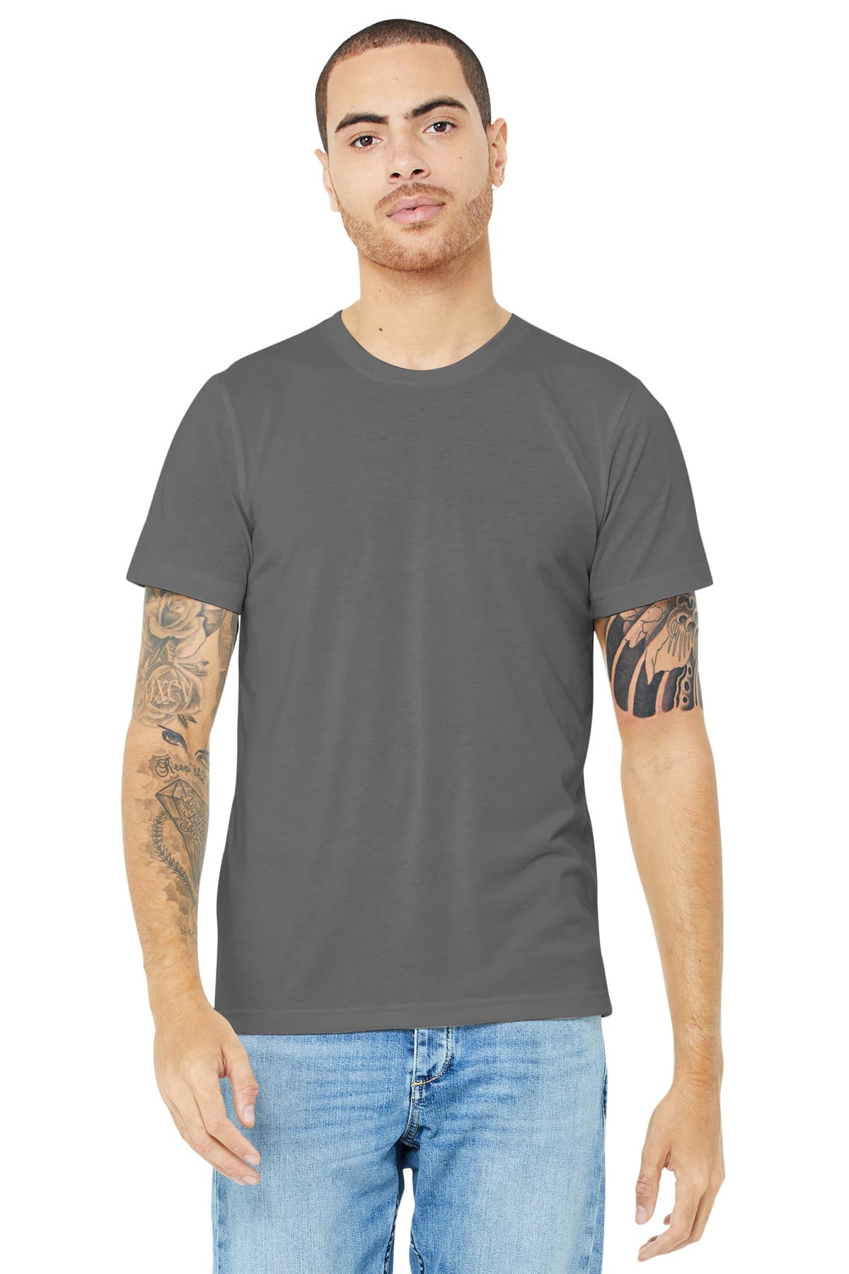 DISCONTINUED BELLA+CANVAS  Unisex Made In The USA Jersey Short Sleeve Tee. BC3001U