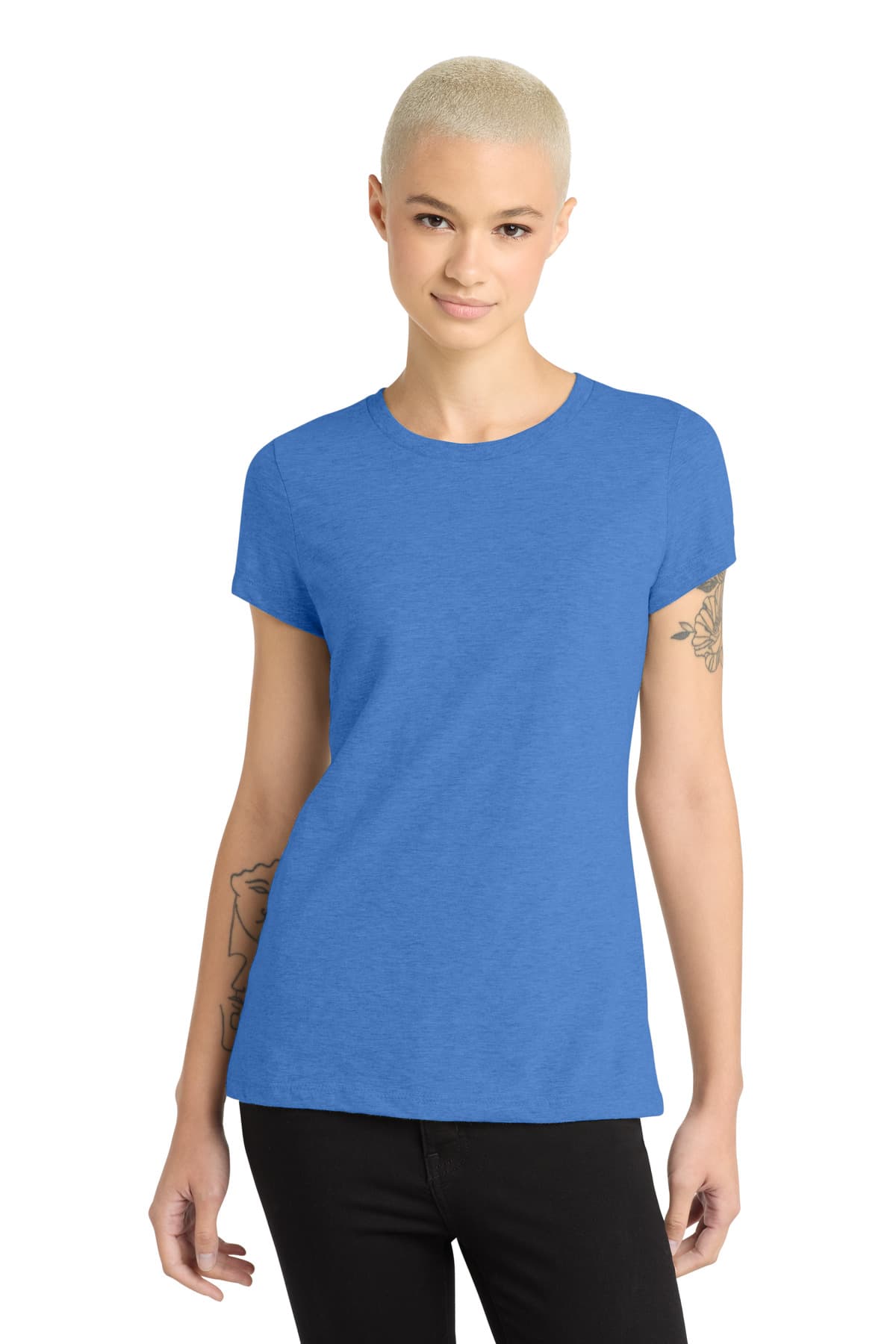 District  Women's Perfect Blend CVC Tee. DM108L