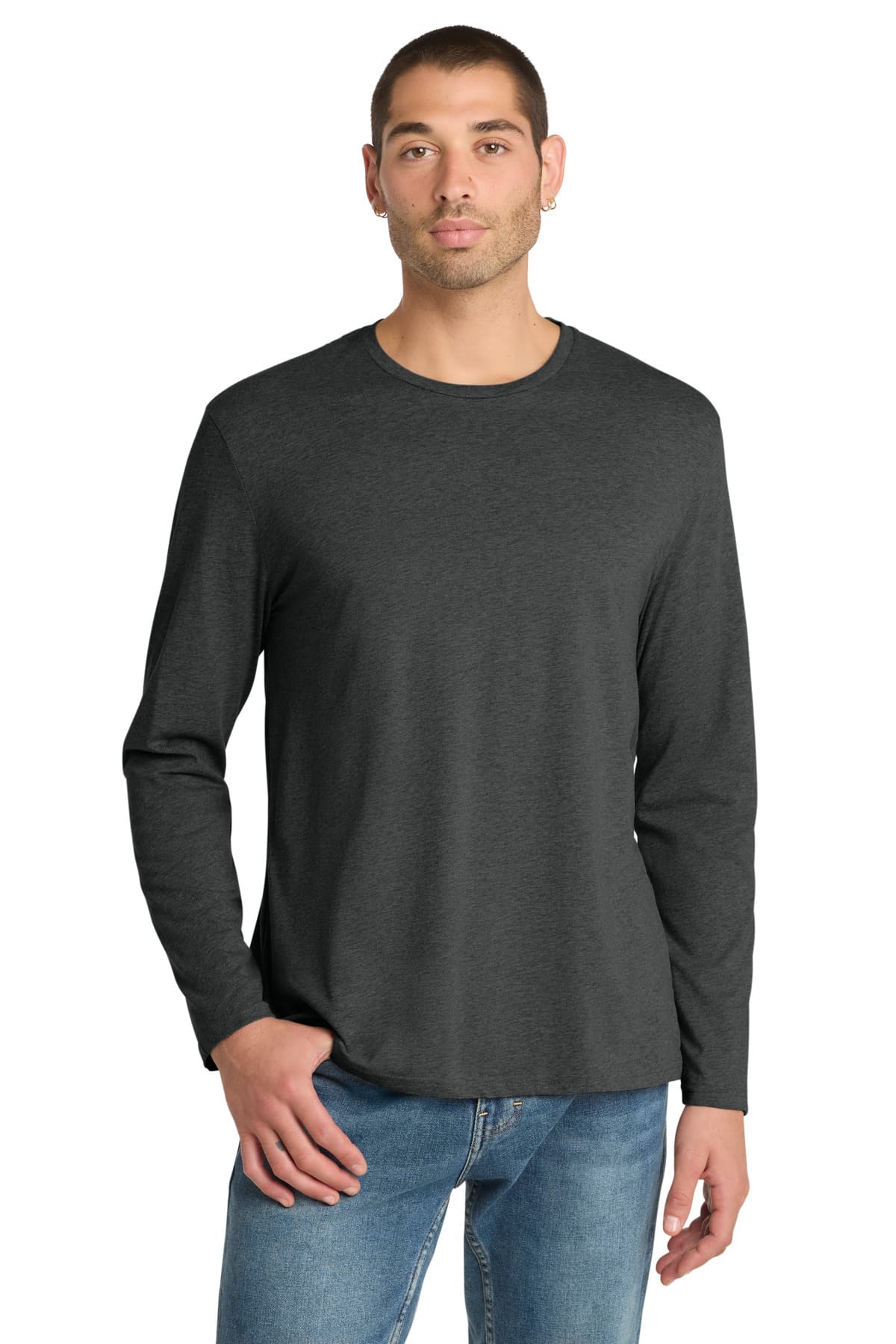 District  Perfect Weight Long Sleeve Tee. DT105