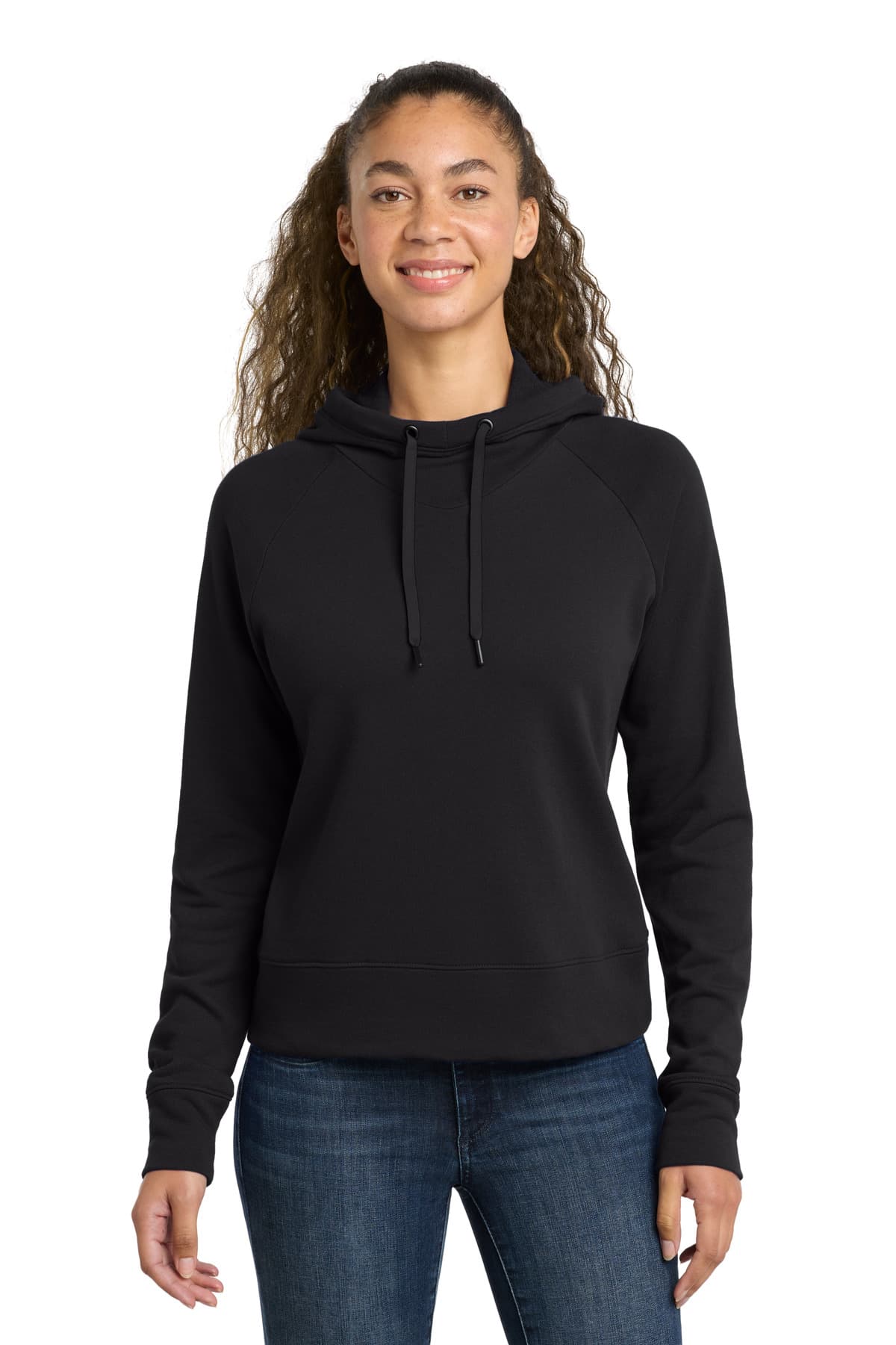 DISCONTINUED Sport-Tek  Women's Lightweight French Terry Pullover Hoodie. LST272