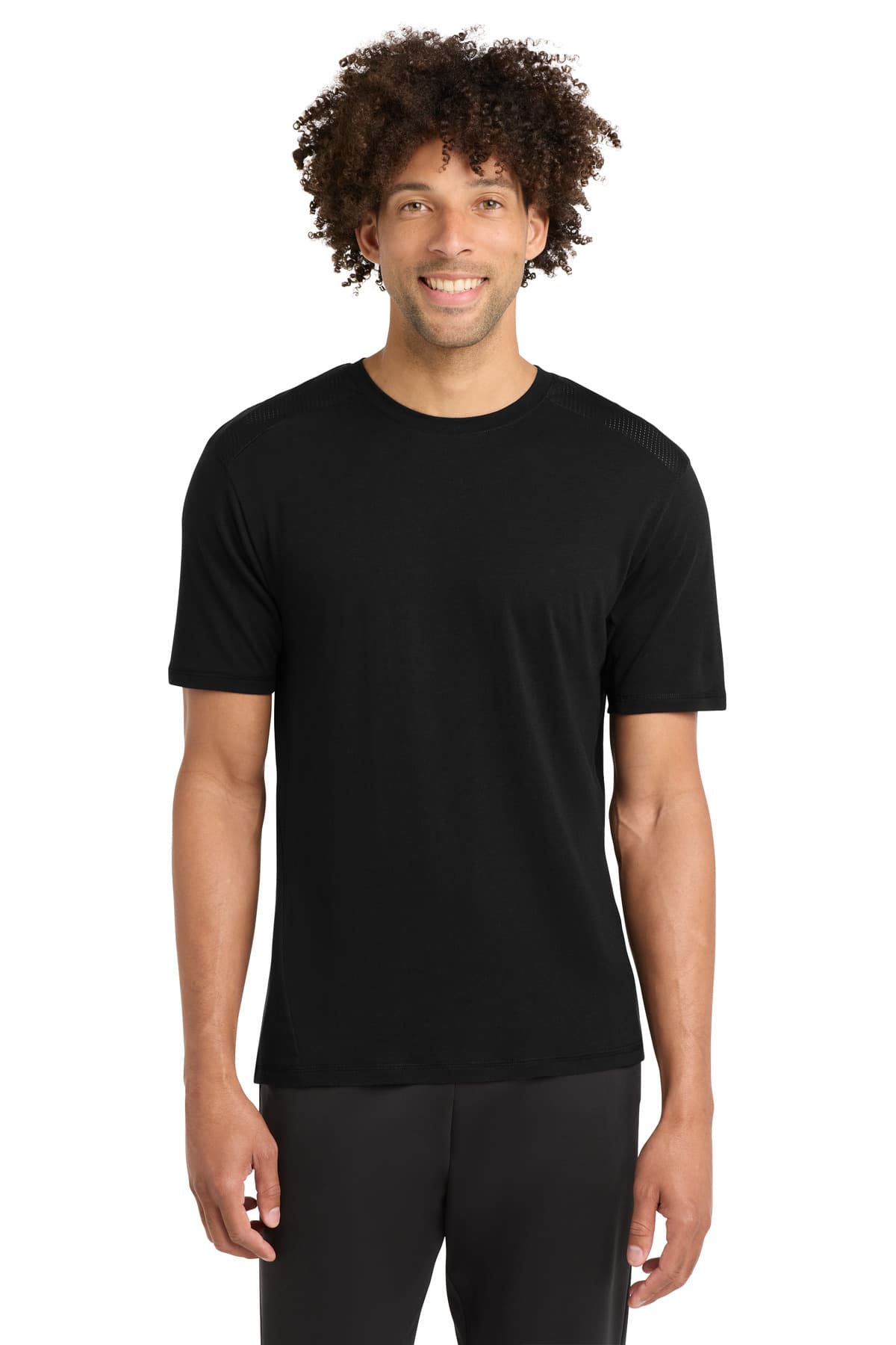 DISCONTINUED Sport-Tek  PosiCharge  Tri-Blend Wicking Draft Tee. ST410