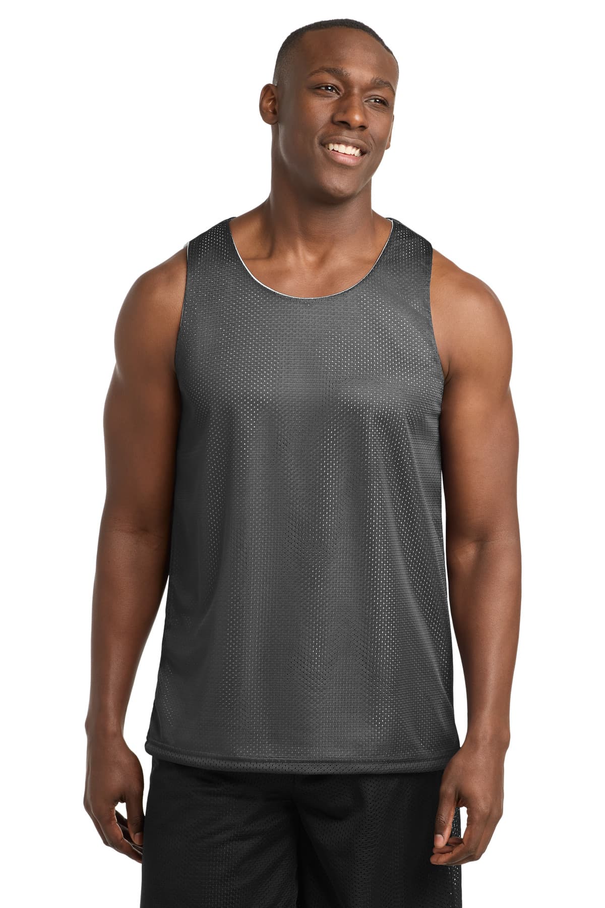 DISCONTINUED Sport-Tek PosiCharge Classic Mesh Reversible Tank. ST500