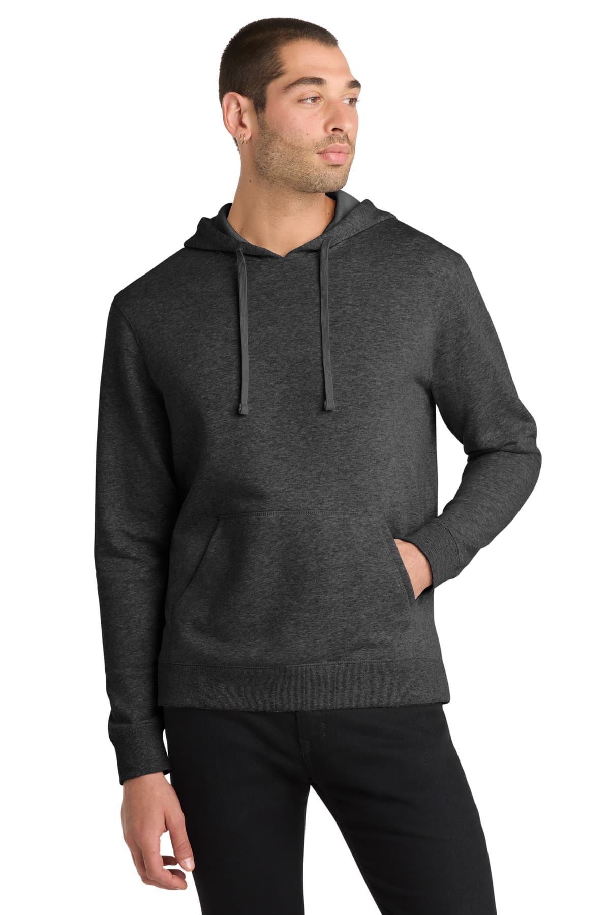 District Lightweight Fleece Hoodie. DM391