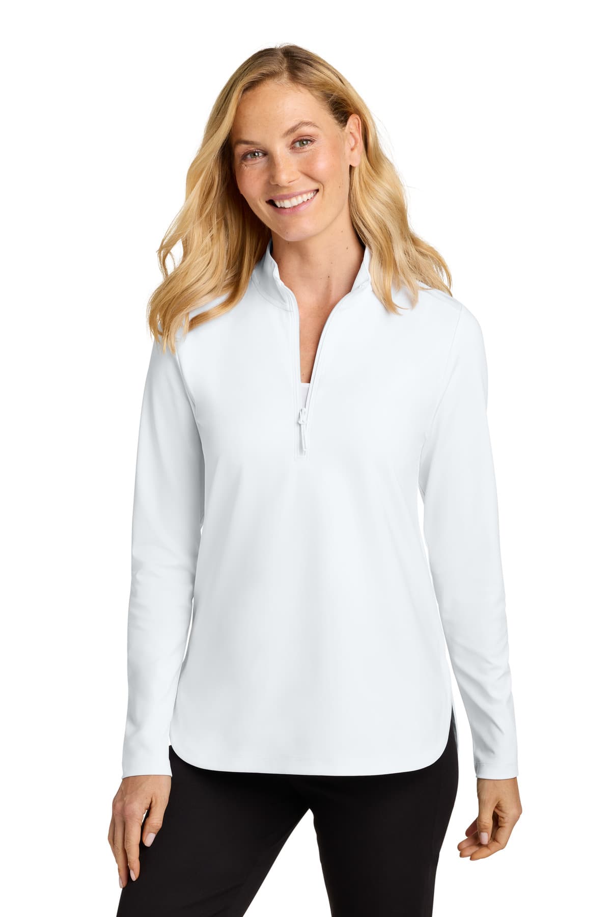 Port Authority Women's C-FREE Double Knit 1/4-Zip LK880